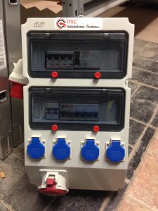 Cuadro eléctrico para stands