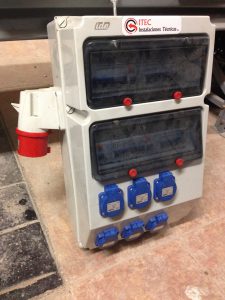 Cuadros eléctricos para stands