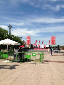Montaje de conciertos en espacios públicos ITEC
