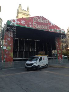 Montaje de conciertos navidad ITEC